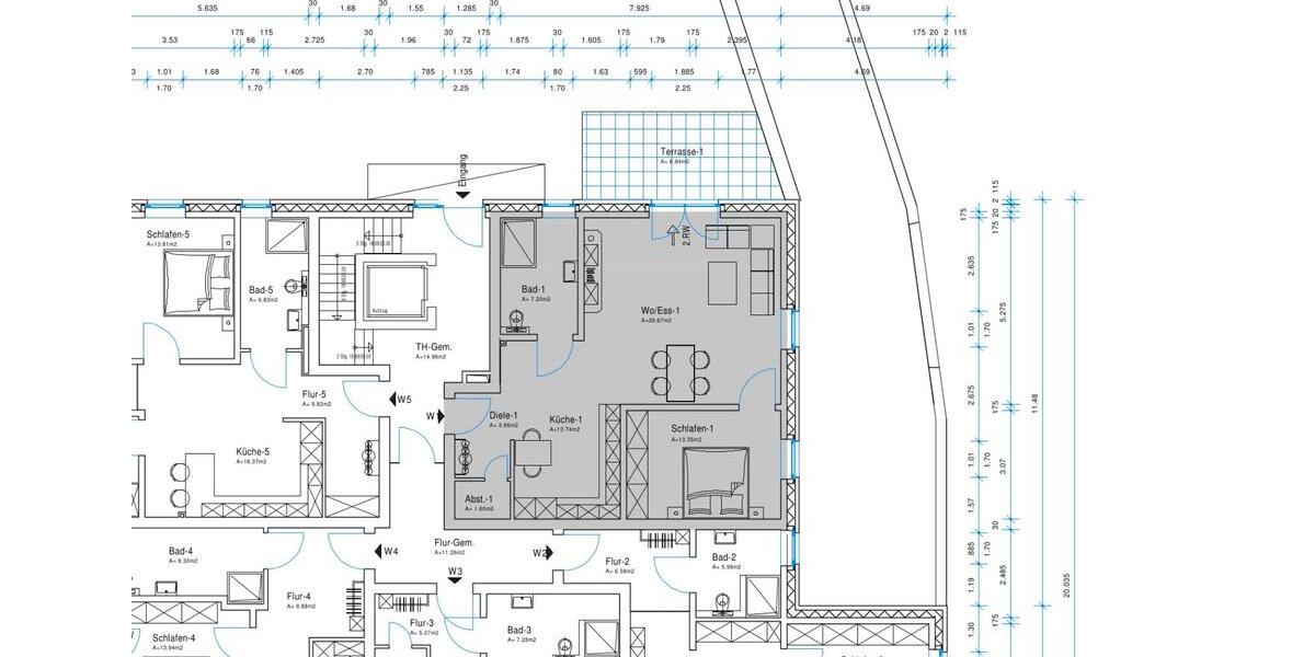Etagenwohnung Bad Lippspringe - 1 Zimmer, 74 m&sup2;, 959&euro; | Angebot:26316645