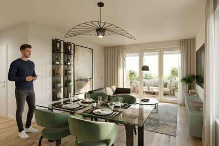 Wohnung Hövelhof Bentlake - 2 Zimmer, 49 m&sup2;, 215.000&euro; | Angebot:24228441