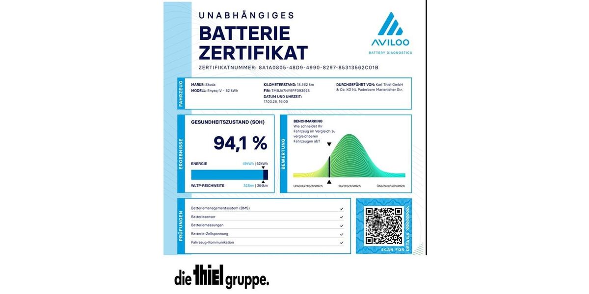 Skoda Enyaq 18.400 km 25.980 &euro; Paderborn 33104