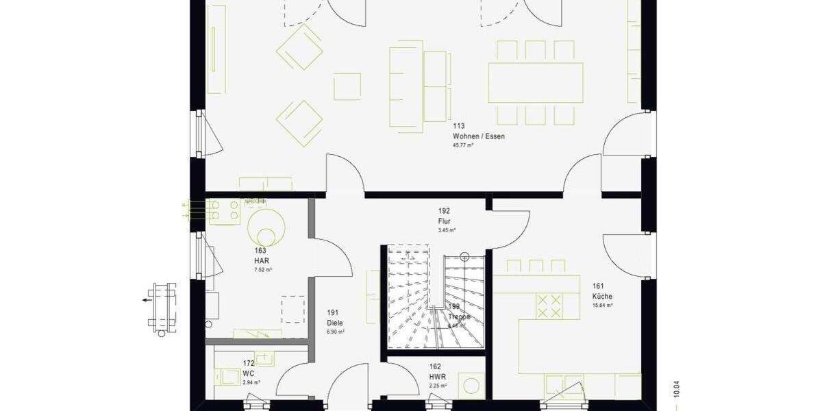 Einfamilienhaus Lippstadt Bökenförde - 5 Zimmer, 150 m&sup2;, 465.000&euro; | Angebot:24793569