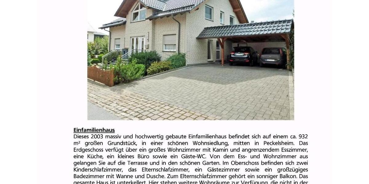 Einfamilienhaus Willebadessen - 7 Zimmer, 196 m&sup2;, 350.000&euro; | Angebot:25871676