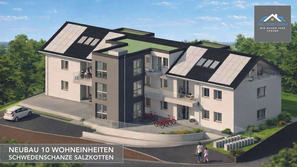 Etagenwohnung Salzkotten - 3 Zimmer, 76 m&sup2;, 285.000&euro; | Angebot:20228243