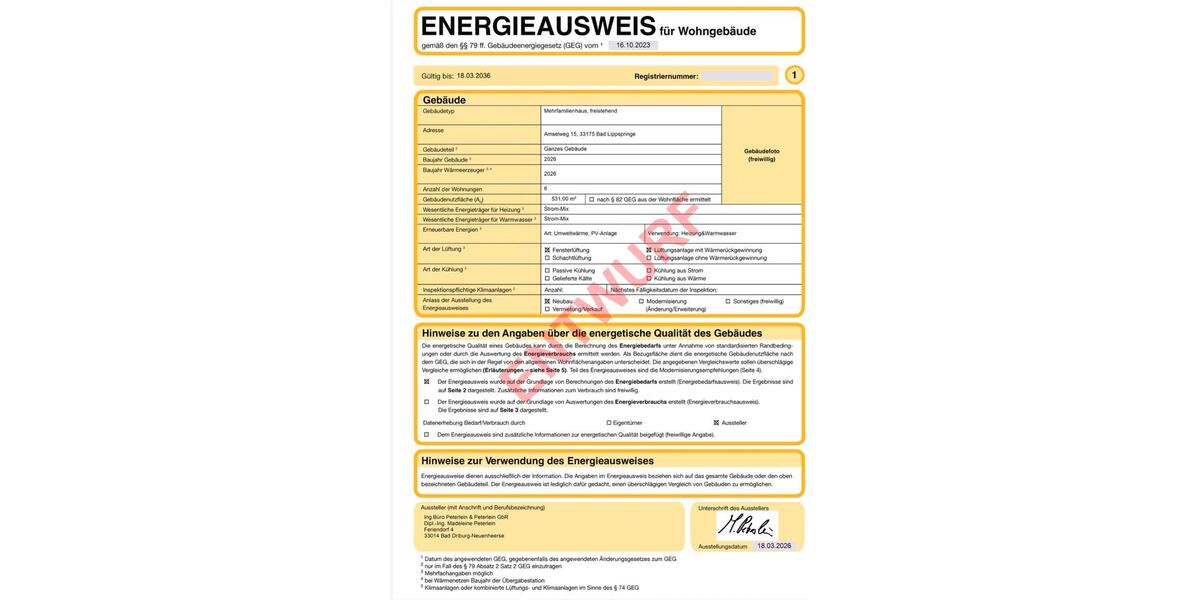 Dachgeschoßwohnung Bad Lippspringe - 3 Zimmer, 58 m&sup2;, 748&euro; | Angebot:27618593