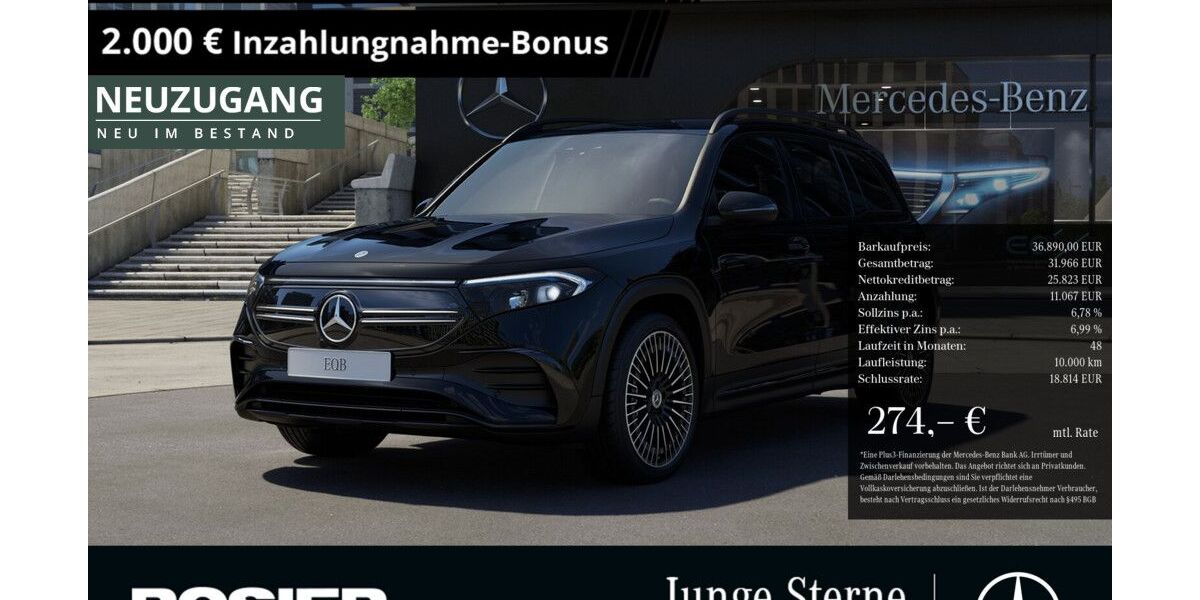 Mercedes-Benz EQB 47.504 km 36.890 &euro; Paderborn 33100