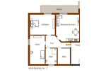 Dachgeschoßwohnung Geseke - 3 Zimmer, 109 m&sup2;, 1.095&euro; | Angebot:26462497