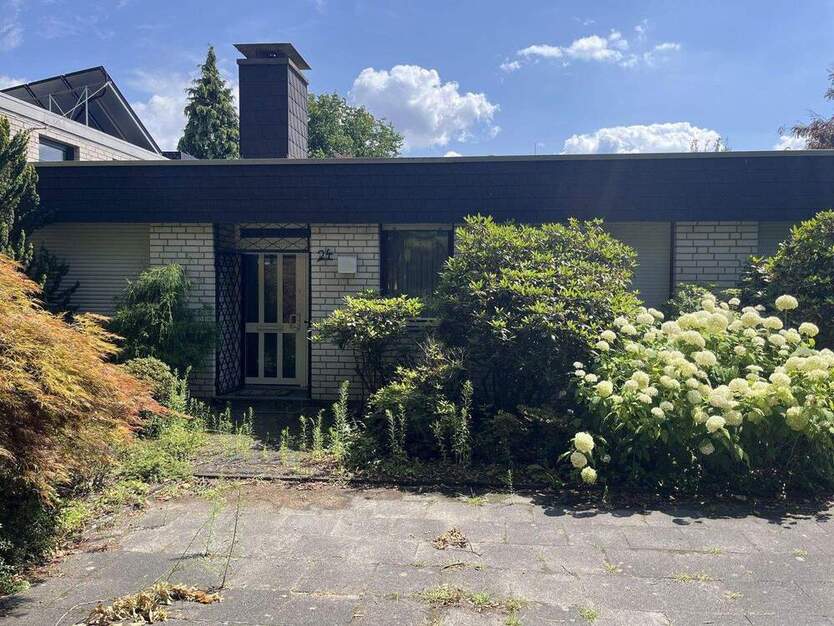 Stadtheide gepflegter Wohnbungalow in Atrium - Bauweise und Veblendung in Kalksandstein 2 zimmer