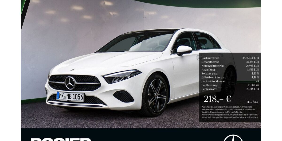 Mercedes-Benz A 180 14.500 km 38.550 &euro; Paderborn 33100