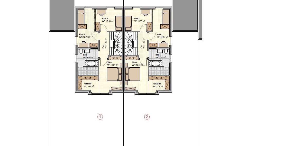 Doppelhaushälfte Bad Lippspringe - 6 Zimmer, 160 m&sup2;, 519.900&euro; | Angebot:25741585