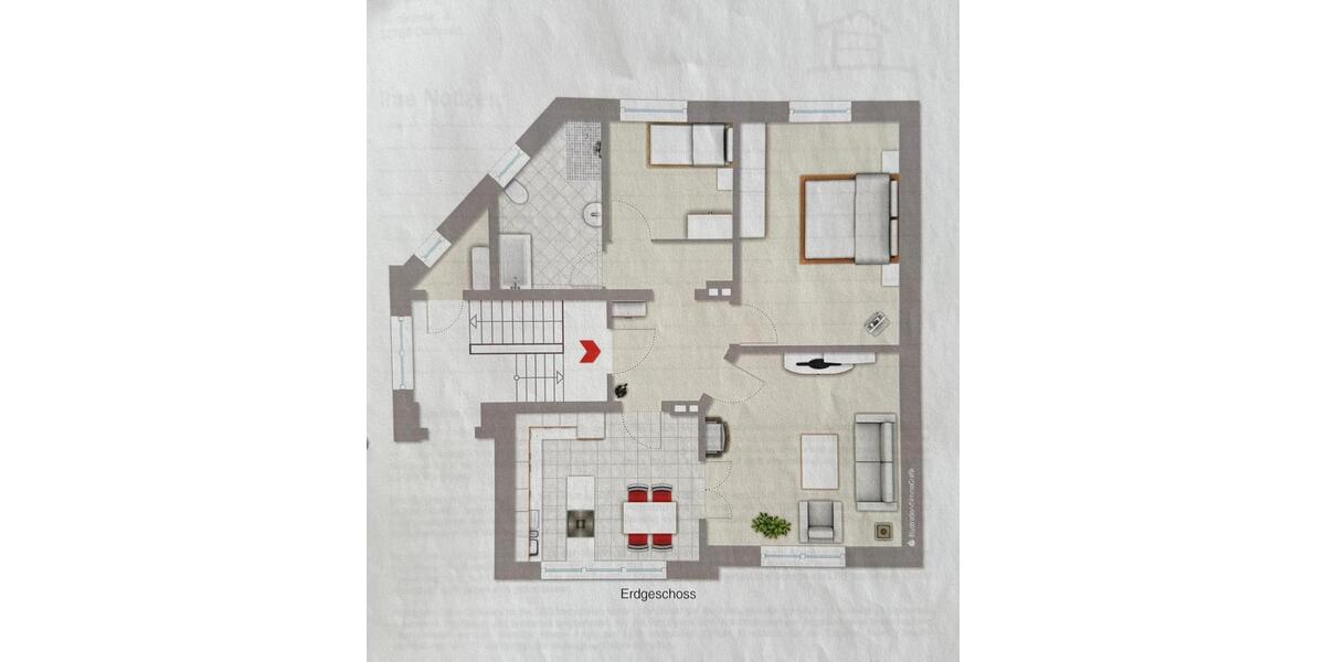 Hochparterre Detmold - 3 Zimmer, 78 m&sup2;, 240.000&euro; | Angebot:24769457