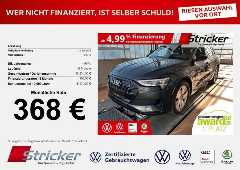 Audi e-tron 32.199 km 30.949 &euro; Horn-Bad Meinberg 32805