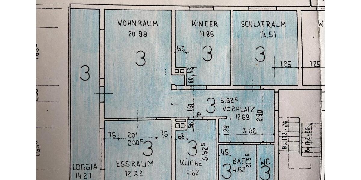 Etagenwohnung Paderborn - 4 Zimmer, 87 m&sup2;, 297.000&euro; | Angebot:26680373