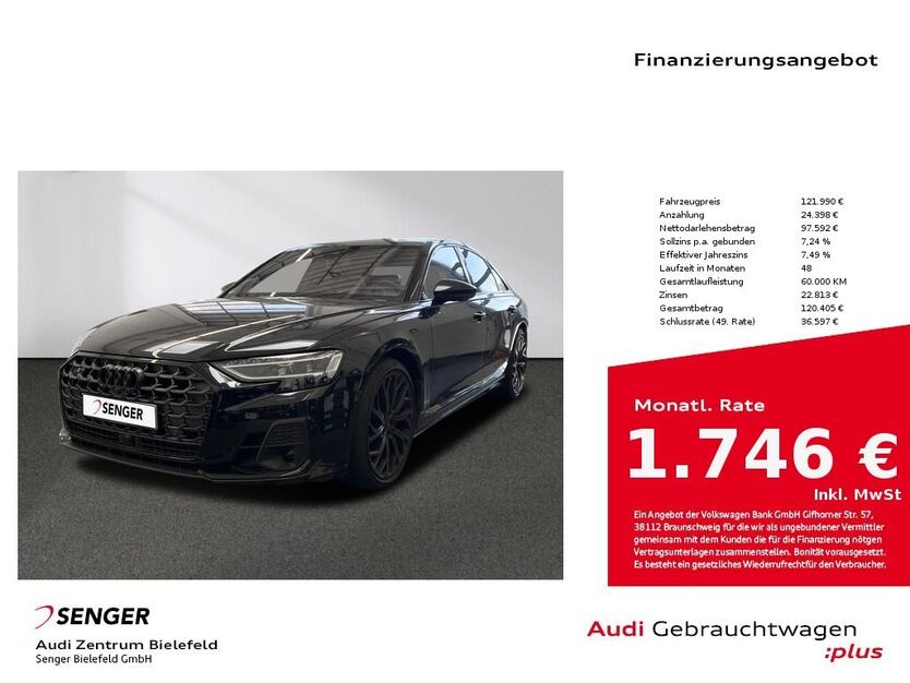 Audi S8 27.280 km 121.990 € Bielefeld 33609