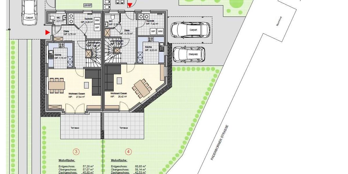 Doppelhaushälfte Schlangen - 6 Zimmer, 160 m&sup2;, 499.900&euro; | Angebot:25686924