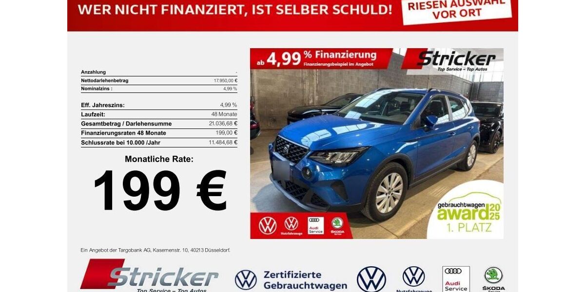Seat Arona 23.743 km 17.949 &euro; Horn-Bad Meinberg 32805