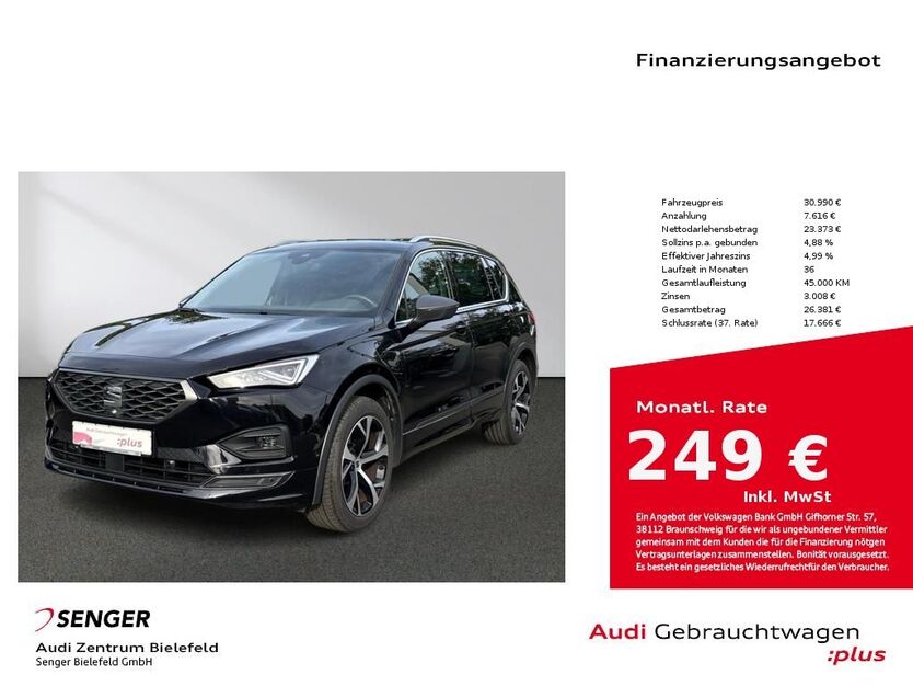 Seat Tarraco 62.620 km 29.440 € Bielefeld 33609