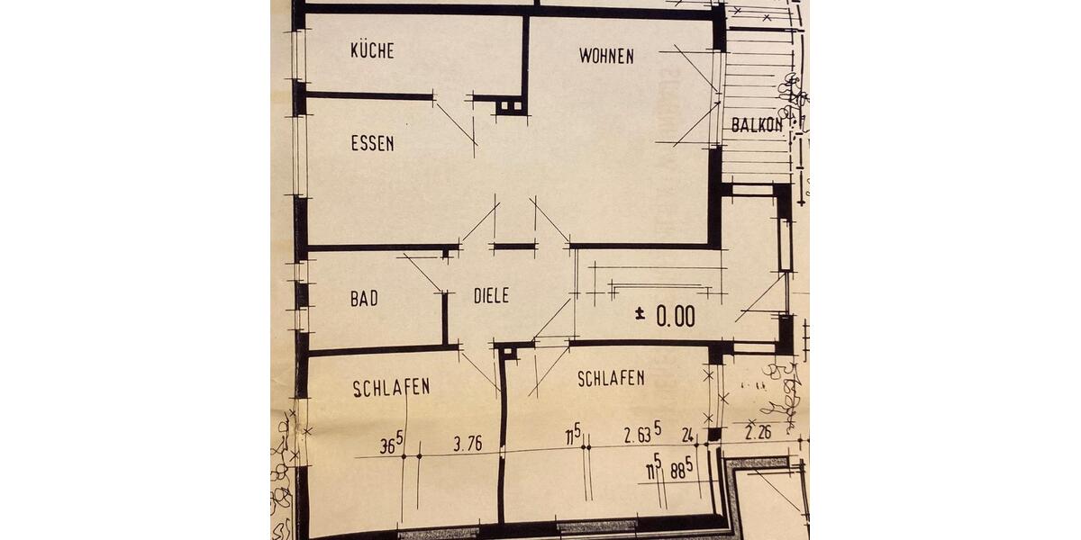 Hochparterre Paderborn - 4 Zimmer, 104 m&sup2;, 268.000&euro; | Angebot:27534611