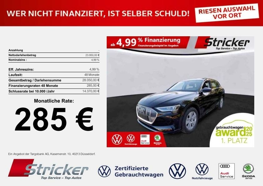 Audi e-tron 50.528 km 23.949 &euro; Horn-Bad Meinberg 32805