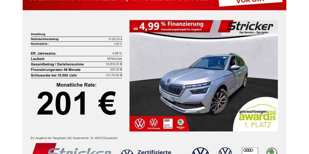 Skoda Kamiq 37.740 km 16.949 &euro; Horn-Bad Meinberg 32805