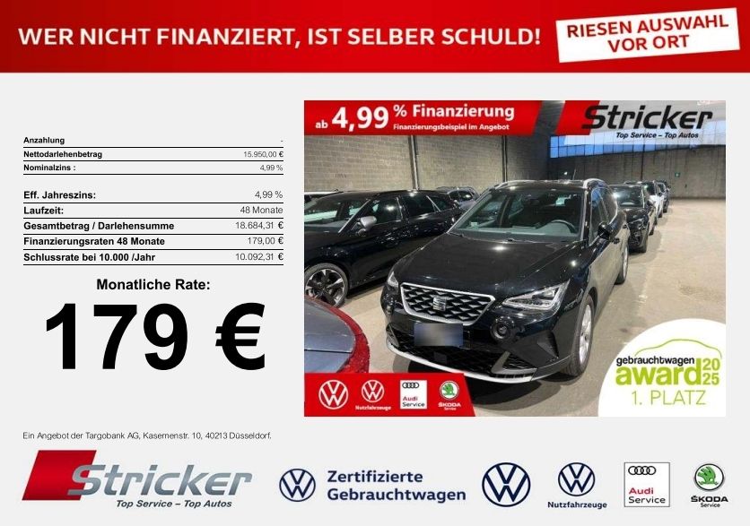 Seat Arona 15.531 km 15.949 &euro; Horn-Bad Meinberg 32805