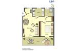 Dachgeschoßwohnung Bielefeld Sennestadt - 2 Zimmer, 65 m&sup2;, 749&euro; | Angebot:26666086