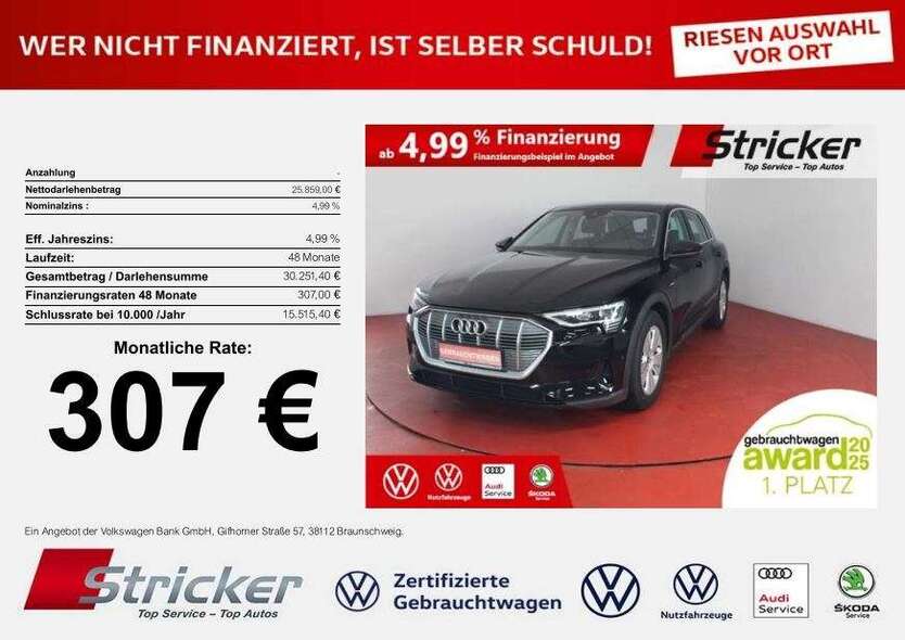 Audi e-tron 38.015 km 25.859 € Detmold 32760