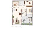 Terrassenwohnung Oerlinghausen - 4 Zimmer, 144 m&sup2;, 1.550&euro; | Angebot:25882234