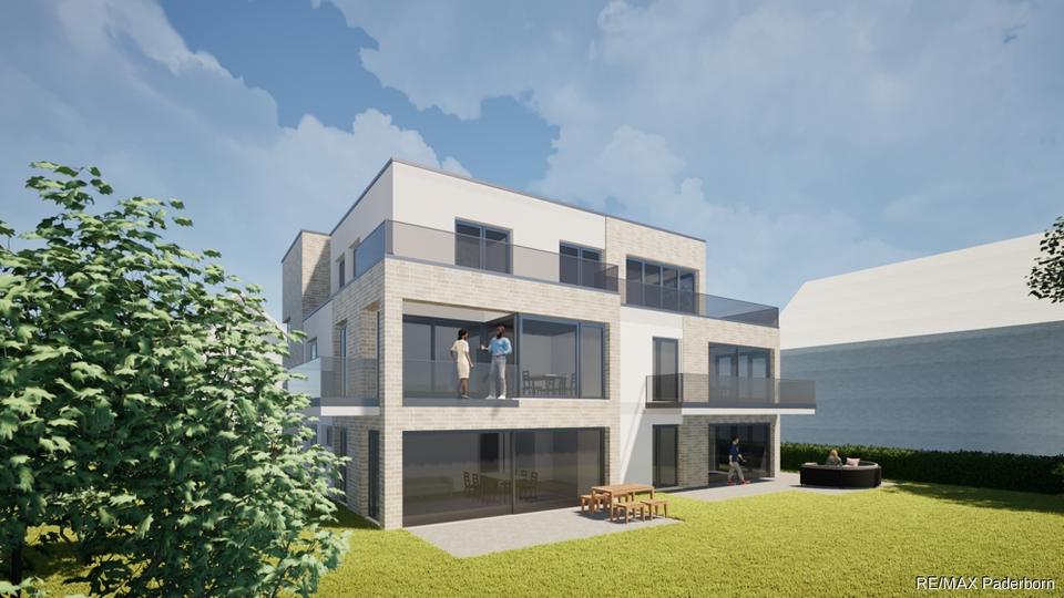 Erdgeschoßwohnung Paderborn Elsen - 2.5 Zimmer, 96 m&sup2;, 1.250&euro; | Angebot:25584470