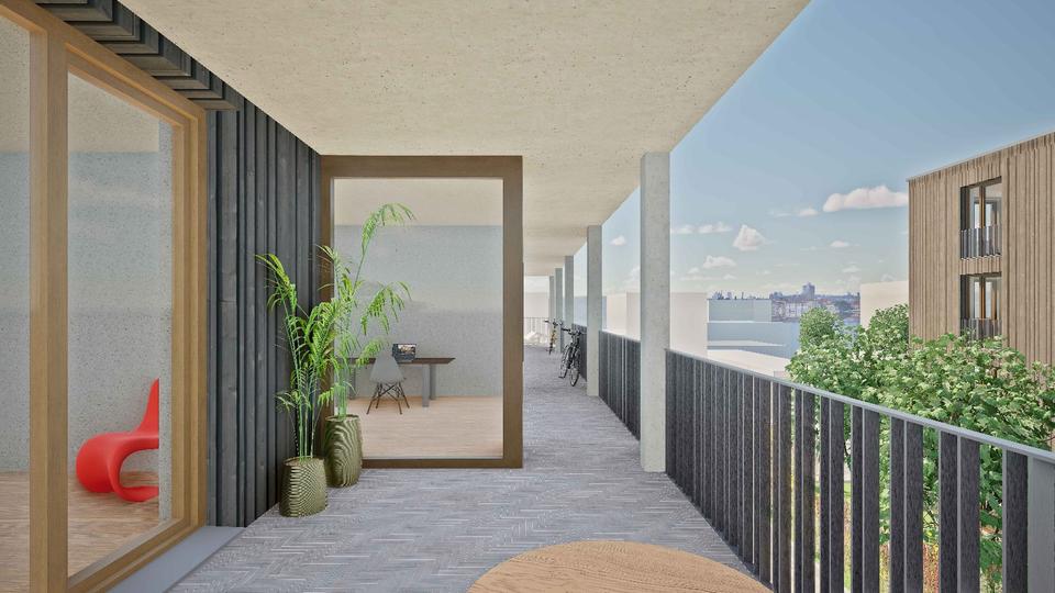 Etagenwohnung Paderborn Neuenbeken - 2 Zimmer, 48 m&sup2;, 86.400&euro; | Angebot:24767727