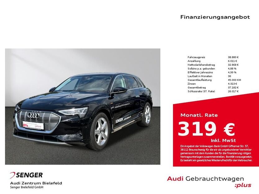 Audi e-tron 22.201 km 37.880 € Bielefeld 33609