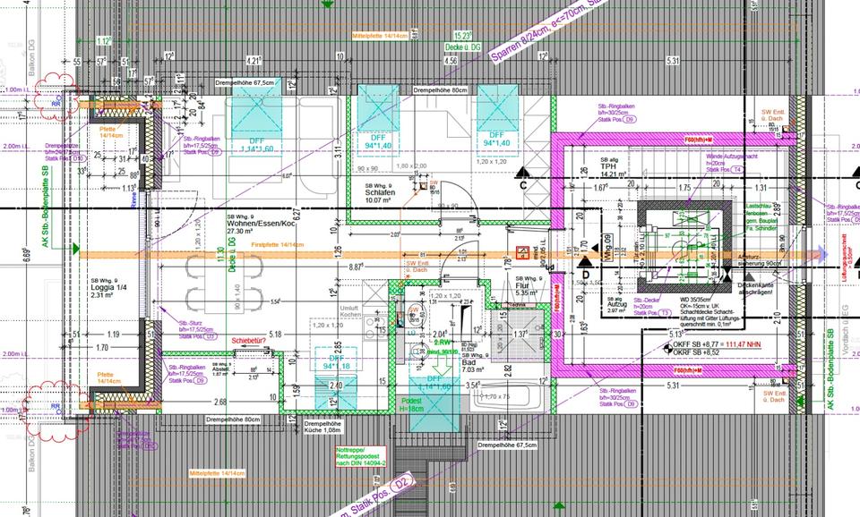 Dachgeschoßwohnung Paderborn Elsen - 2 Zimmer, 54 m&sup2;, 701&euro; | Angebot:26349023