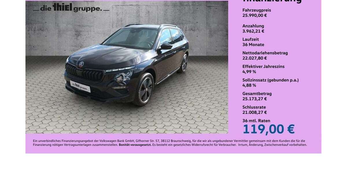 Skoda Kamiq 6.795 km 25.990 &euro; Paderborn 33104