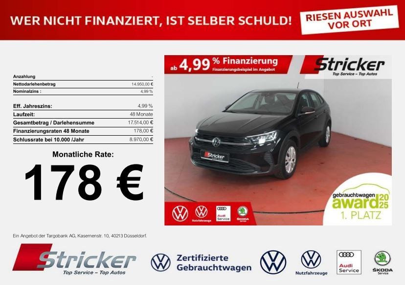 VW Taigo 37.062 km 14.949 &euro; Horn-Bad Meinberg 32805