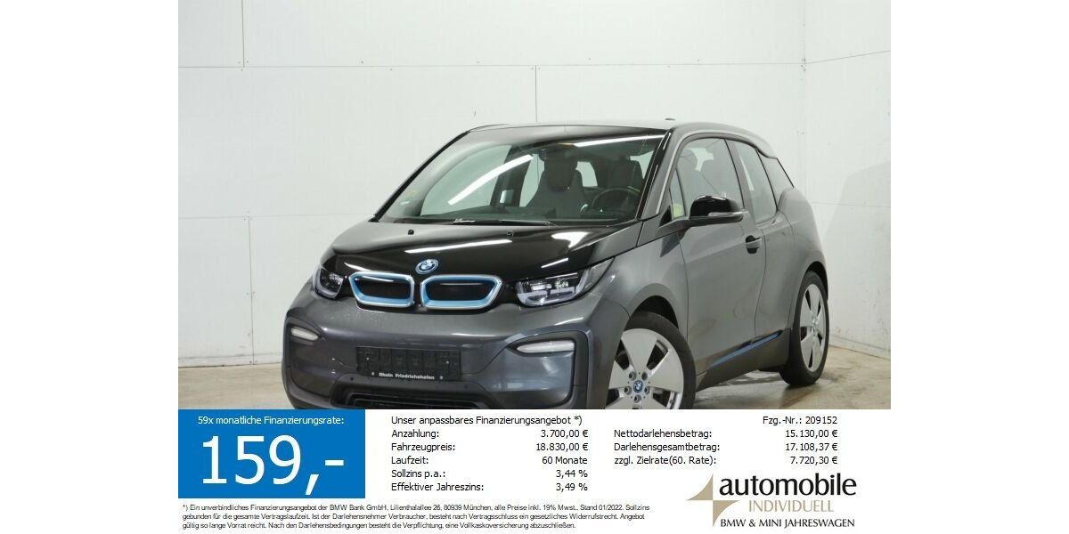 BMW i3 42.800 km 18.140 &euro; Paderborn 33100