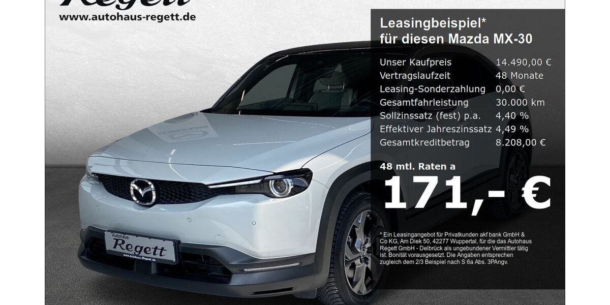 Mazda MX-30 36.164 km 14.490 € Delbrück-Westenholz 33129