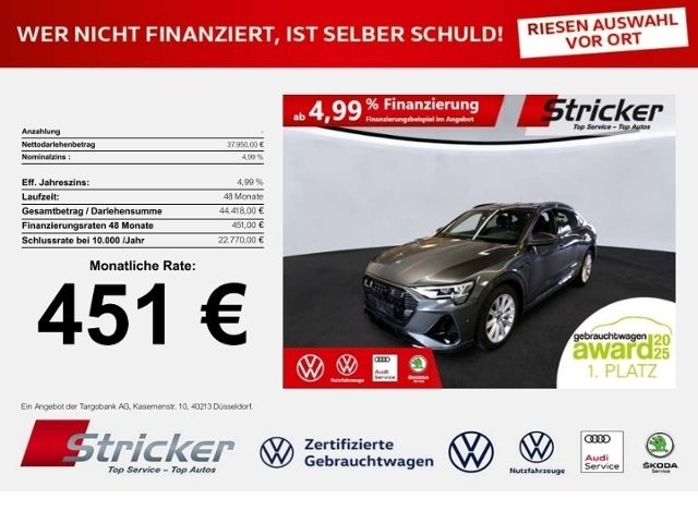 Audi e-tron 33.244 km 37.949 &euro; Detmold 32760
