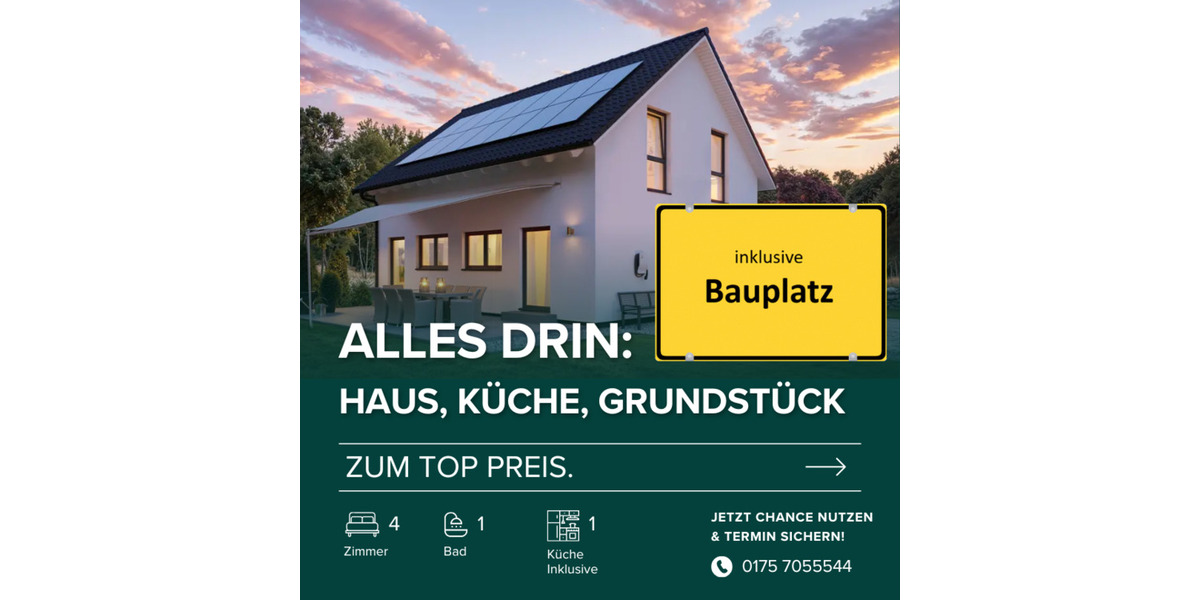 Einfamilienhaus Hövelhof - 4 Zimmer, 141 m&sup2;, 325.600&euro; | Angebot:25669136