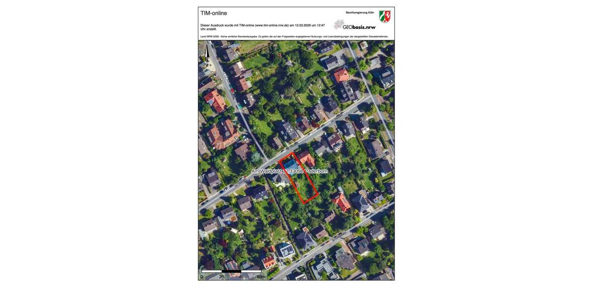 Grundstück Paderborn Univiertel - 589.000&euro; | Angebot:25628976