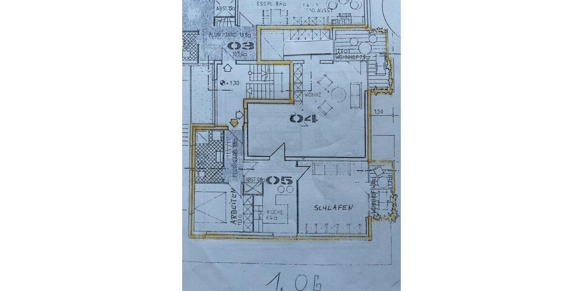 Etagenwohnung Detmold - 4 Zimmer, 103 m&sup2;, 1.070&euro; | Angebot:25264825