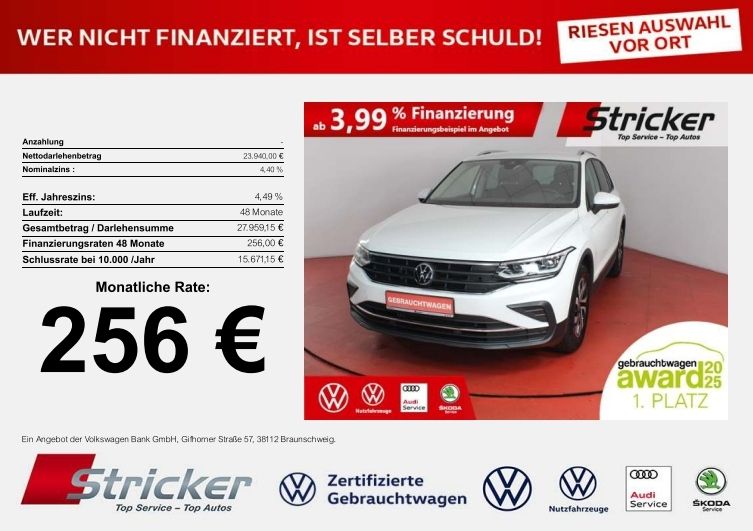 VW Tiguan 61.218 km 23.449 &euro; Detmold 32760