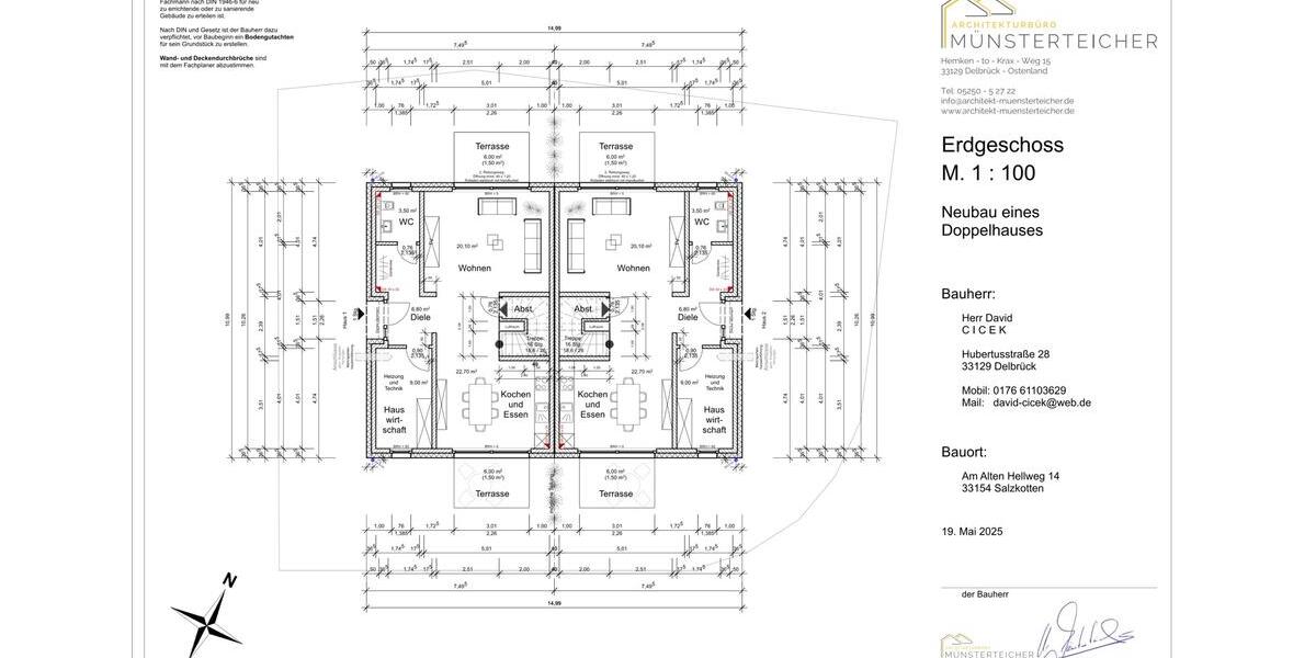 Doppelhaushälfte Salzkotten - 6 Zimmer, 138 m&sup2;, 459.000&euro; | Angebot:27003876