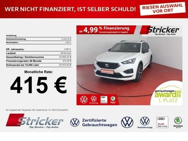 Seat Tarraco 17.415 km 34.449 € Detmold 32760