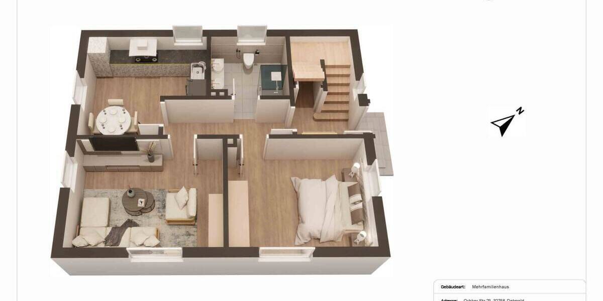 Einfamilienhaus Detmold / Heidenoldendorf Heidenoldendorf - 7 Zimmer, 126 m&sup2;, 349.000&euro; | Angebot:26451776