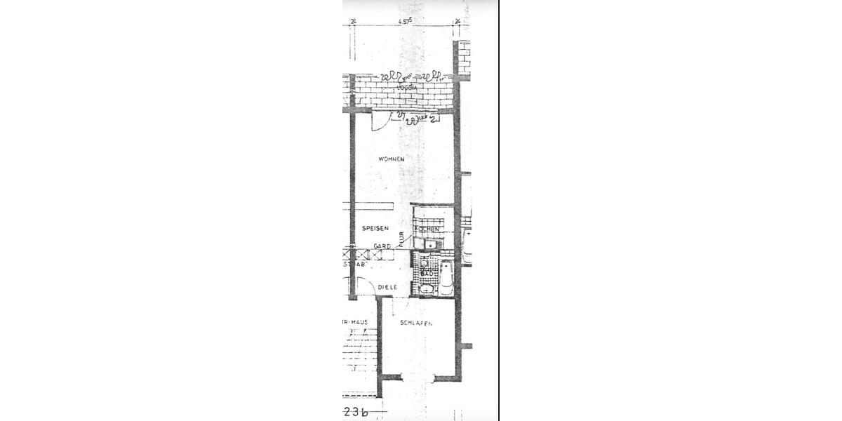 Erdgeschoßwohnung Paderborn - 2 Zimmer, 53 m&sup2;, 760&euro; | Angebot:26417998