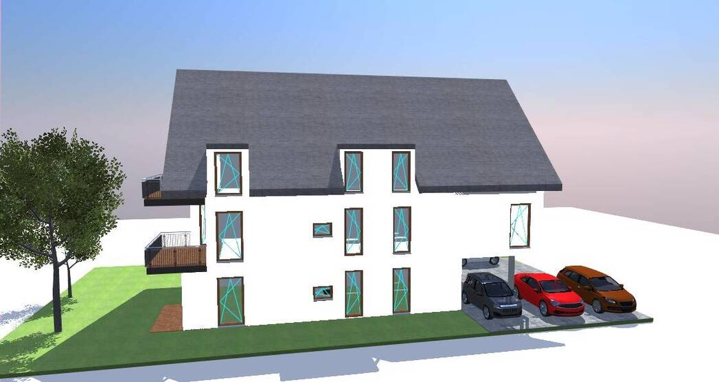 KFW 40 mit QNG Förderkredit zu 1.13% Obergeschosswohnung in der Südstadt 3 zimmer