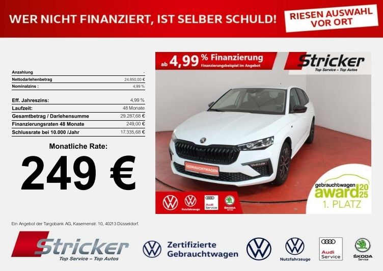 Skoda Scala 17.754 km 24.849 &euro; Horn-Bad Meinberg 32805