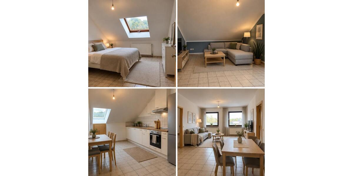 Dachgeschoßwohnung Hövelhof - 4 Zimmer, 101 m&sup2;, 800&euro; | Angebot:27549103
