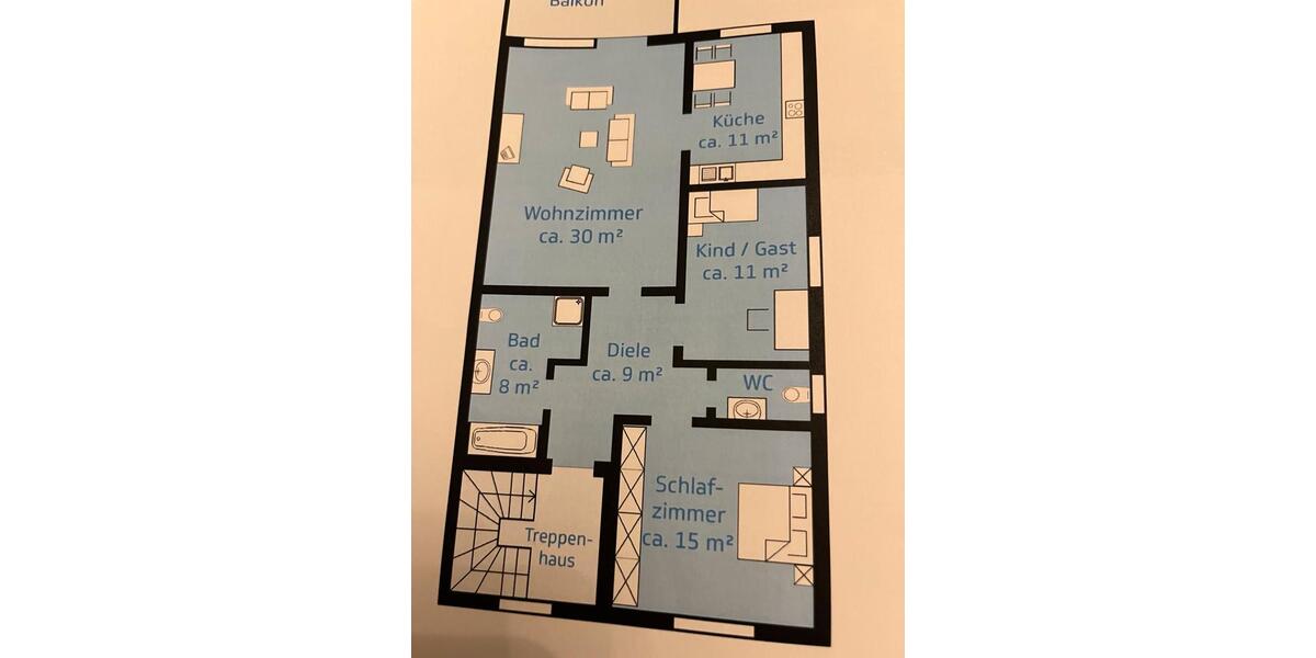 Erdgeschoßwohnung Verl - 3 Zimmer, 90 m&sup2;, 1.250&euro; | Angebot:25384553