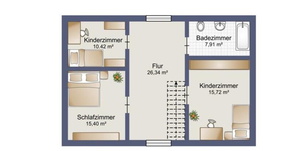 Große Familienhaus 7 zimmer