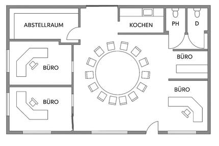 Büro in Detmold - Heiligenkirchen zimmer
