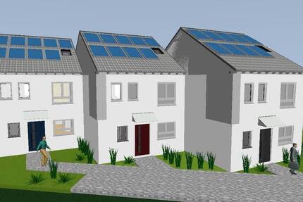 Reihenmittelhaus als Effizienzhaus mit hochwertiger Ausstattung